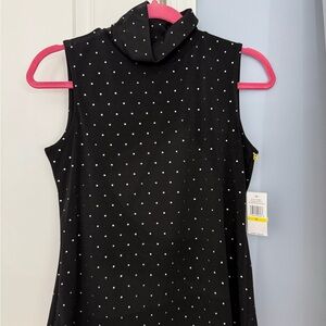 Ipanema Rich Black Polka Dot Top